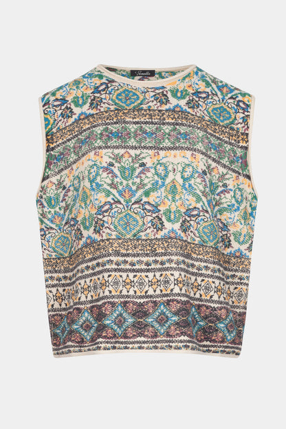 Fair Isle Tank Top