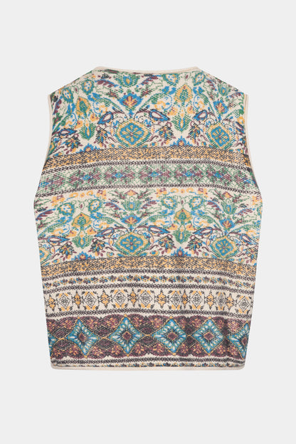 Fair Isle Tank Top