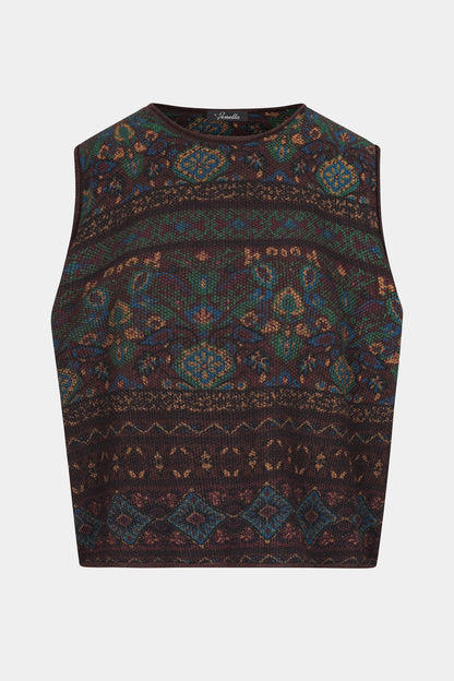 Fair Isle Tank Top