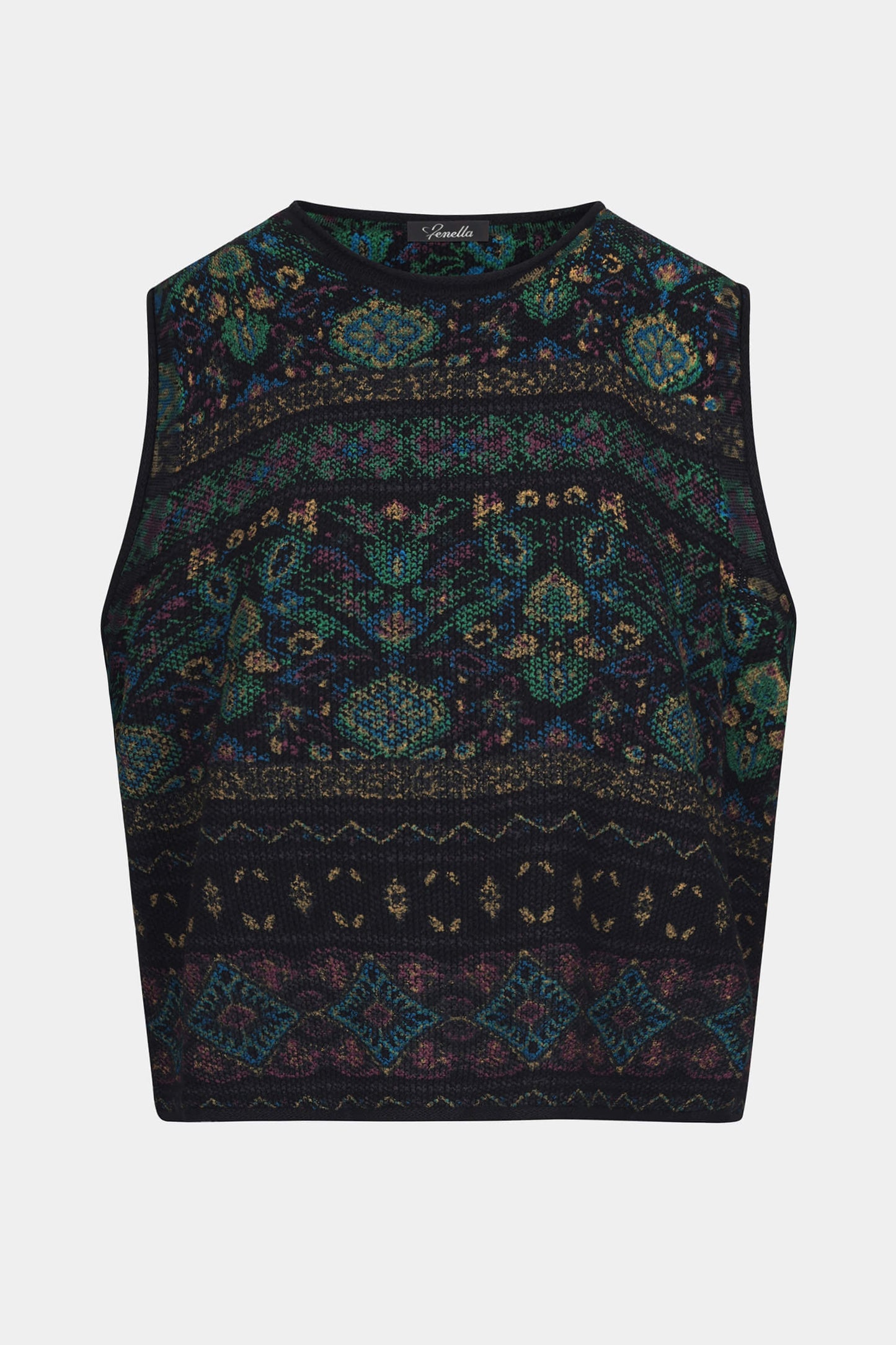 Fair Isle Tank Top