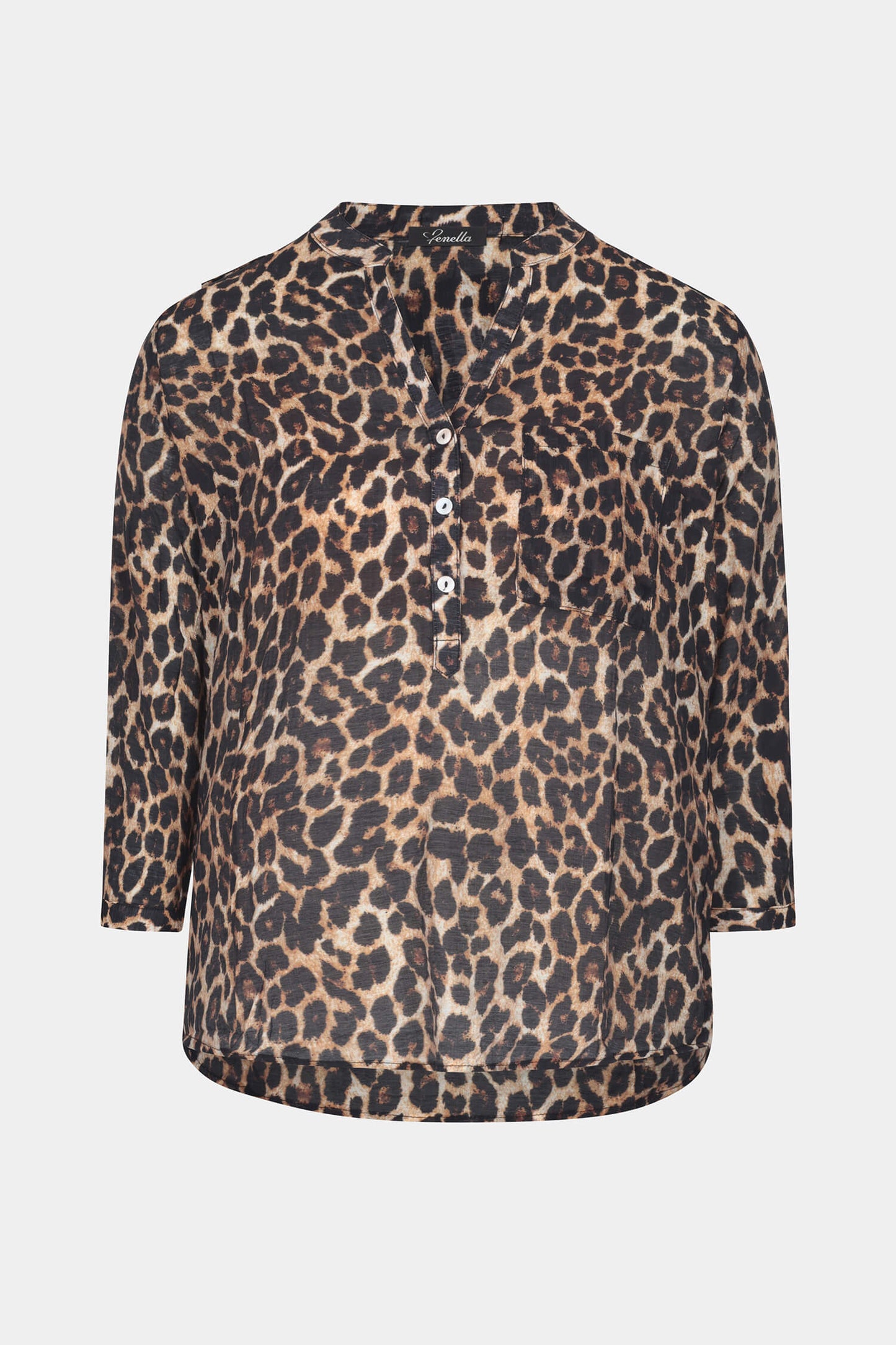 Leopard Print Blouse