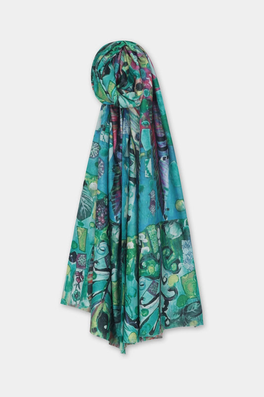 Fantasy Print Winterweight Scarf