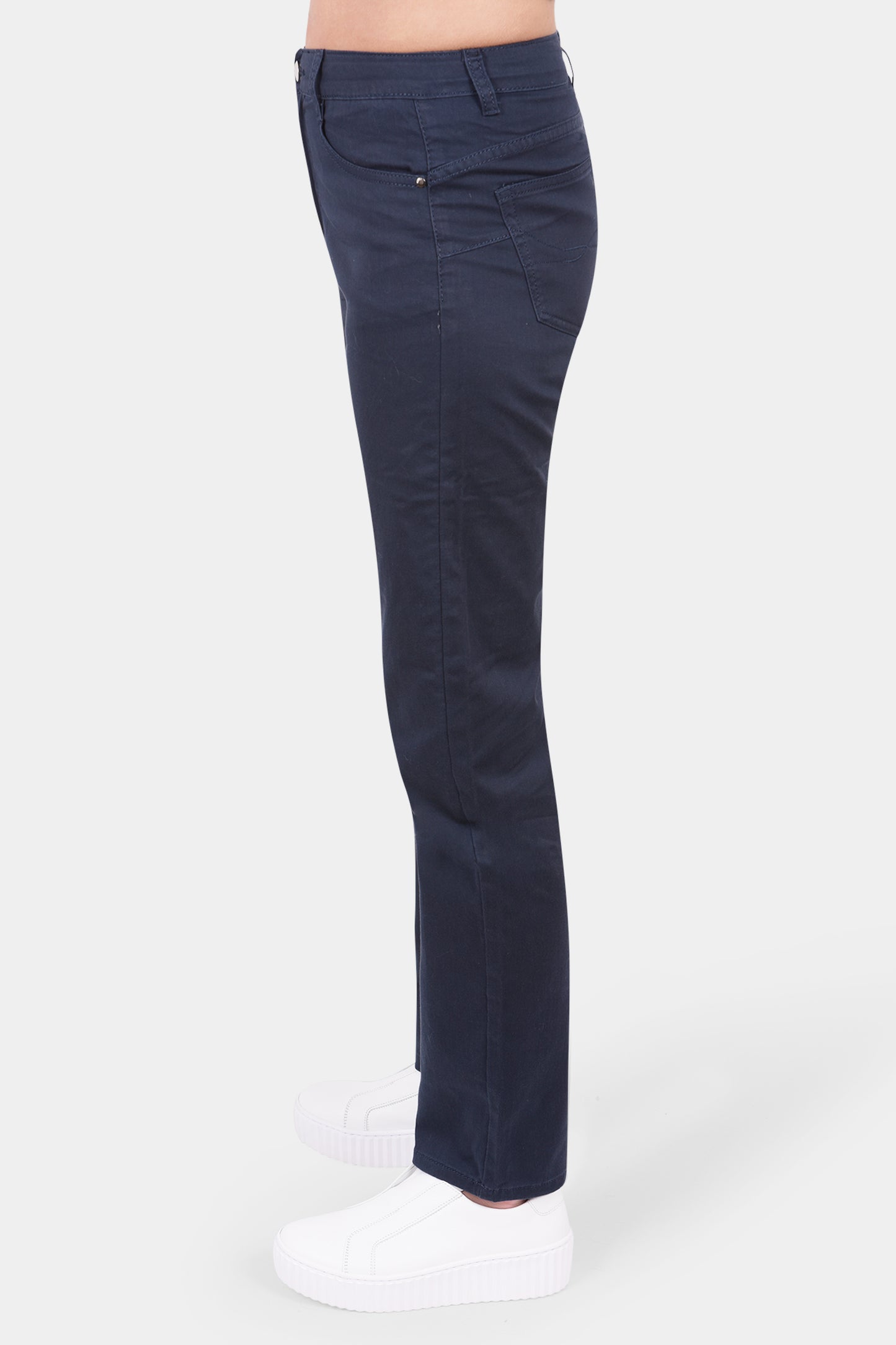 Essential Cotton Stretchy Jeans Navy