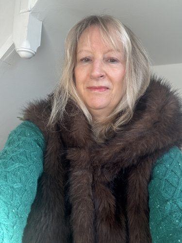 CORA Faux Fur Hooded Gilet photo review